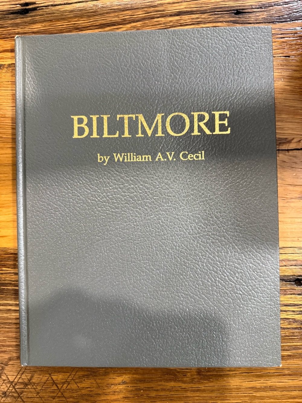Biltmore William A.V. Cecil HC 1975 Illustrated Ex Libris American Heritage